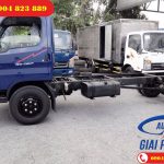 Xe tải chở xe máy có bửng nâng HD700 Đồng Vàng 2 Tầng